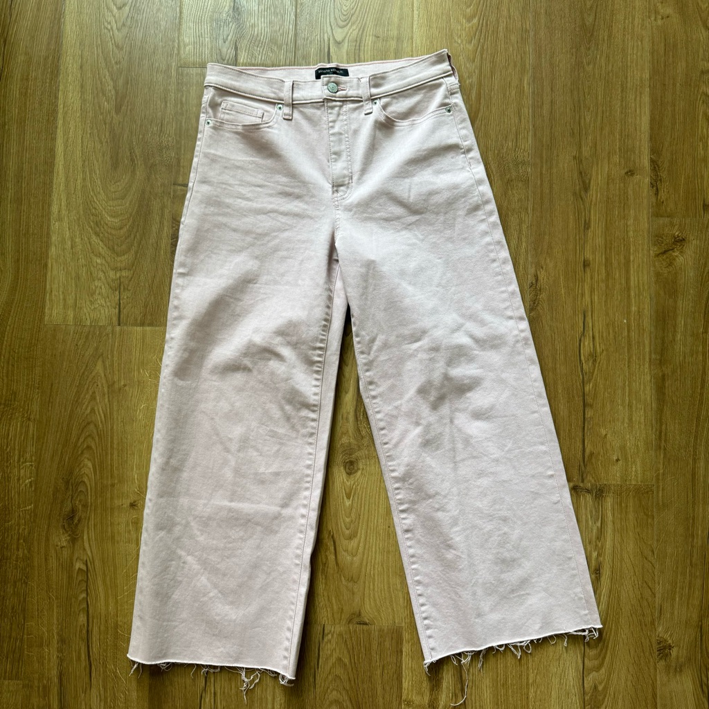 Banana Republic Wide Leg Crop Denim